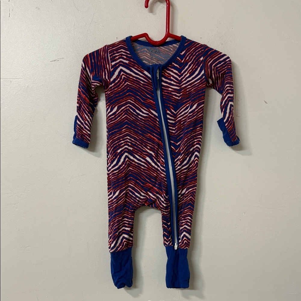 Vibrant Zigzag Kids Footie